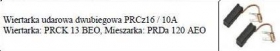  Szczotki węglowe E1.10 Wymiar: 6,4x6,4x20 / 119110042
