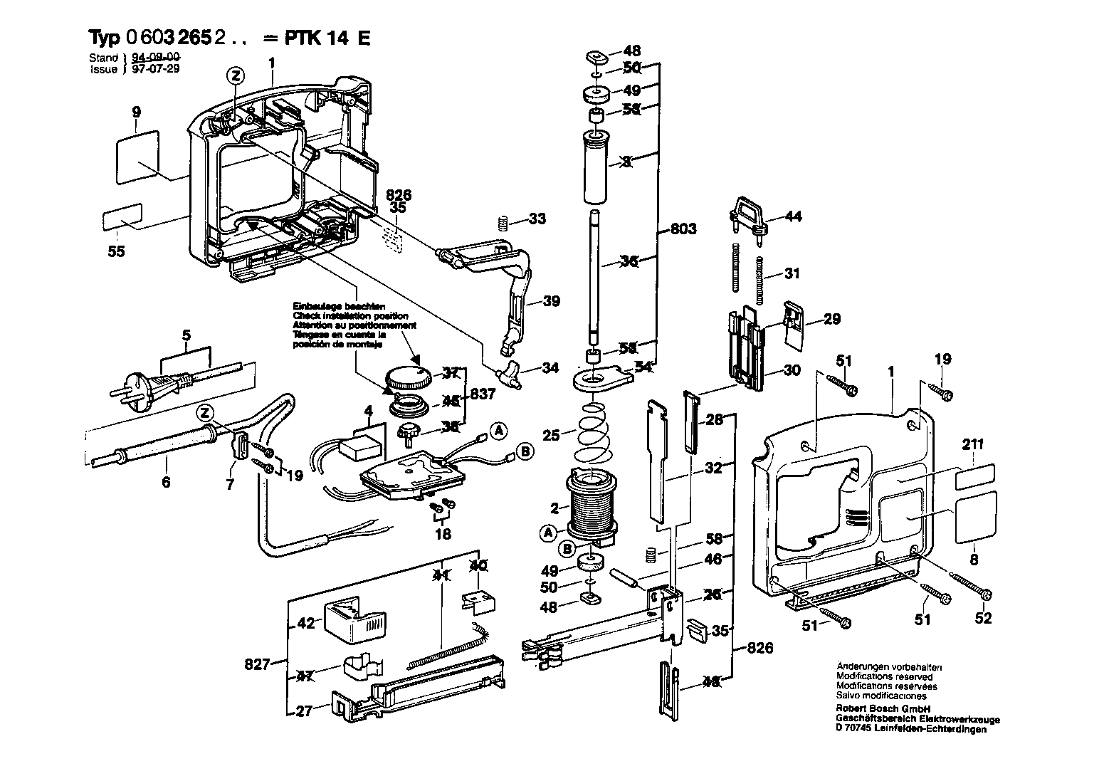 0603265250 ZSZYWACZ PTK 14 E Zszywacze elektryczne